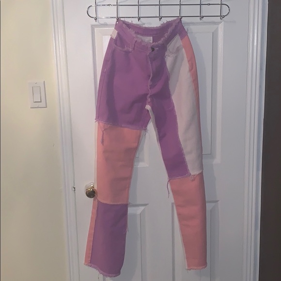 Colour block pants - Picture 4 of 4